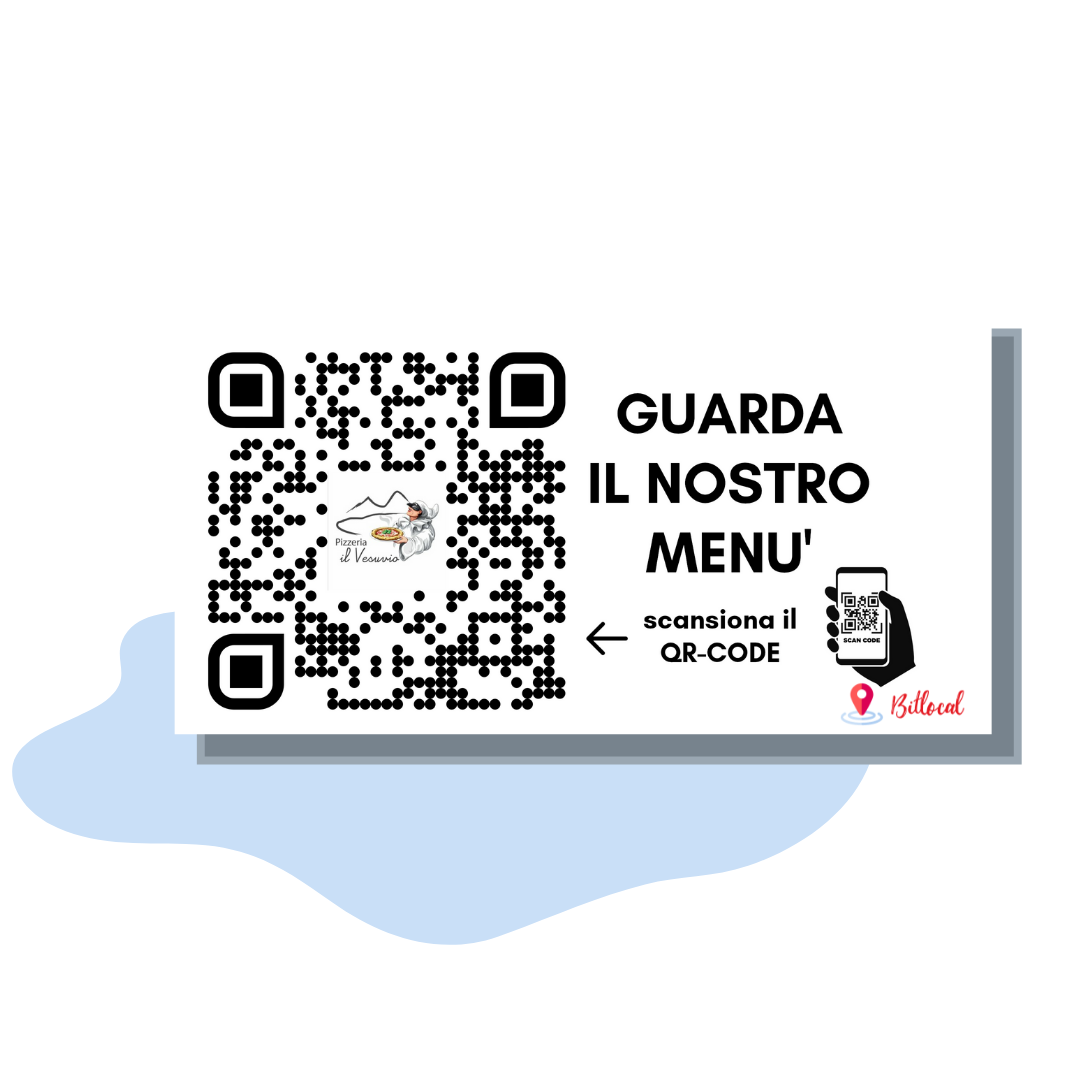 QR code per accedere al menù digitale Bitlocal